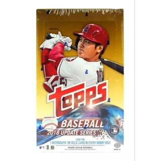 2018 Topps Update Series Baseball Hobby Box球員卡-1