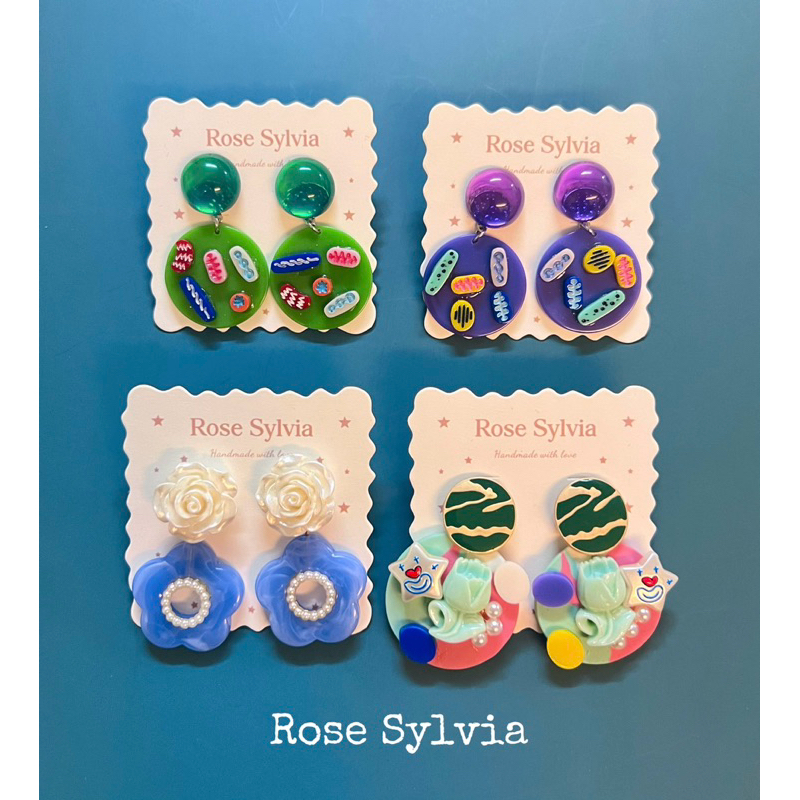🌹Rose Sylvia🌹有趣靈魂 手作設計耳環✨