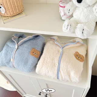 ♡ 最後現貨｜𝟕𝒑𝒖𝒑𝒖🧸軟綿綿雲朵大頭熊冬天居家服🧸電子發票/冬天睡衣/保暖/女生睡褲/冬天女裝/冬天外套/女生睡衣