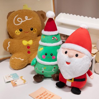 聖誕娃娃 絨毛玩偶 聖誕老人 玩偶 麋鹿 雪人 老公公 娃娃 聖誕節 耶誕節 交換禮物