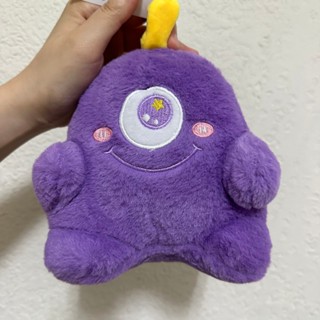 溏心小怪獸 毛絨玩具 玩偶 可愛 布娃娃 公仔 大眼萌怪公仔 獨眼娃娃 可愛笑臉 獨角娃娃