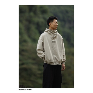 BOHRHOO 23AW Heavyweight Half-Zip Hoodie 重磅 連帽半拉鍊衛衣