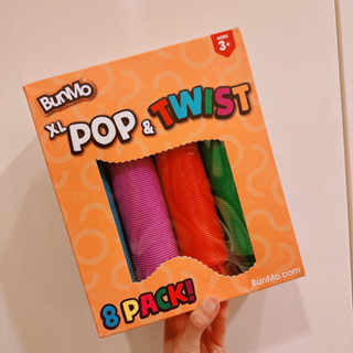 ［全新現貨］美國 巨大版XL 減壓玩具 紓壓玩具 安全無毒 玩具管子 Pop Tubes 紓壓管子