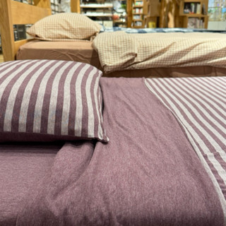 床包🛏 棉天竺 好評再推出 [好感生活推薦] 品項：MUJI無印良品 棉天竺含落棉床包 棉天竺床包 無印 好感生活