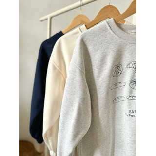 【COBECO女裝】西點刺繡Oversized大學Tee