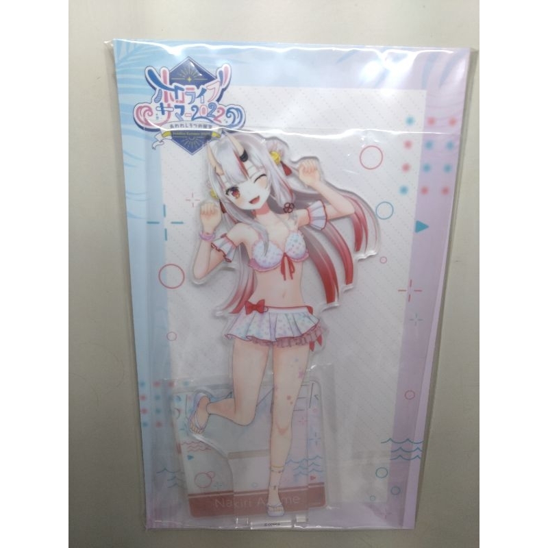 Hololive summer 2022 泳裝 BIG壓克力立牌 百鬼綾目 百鬼あやめ Nakiri Ayame