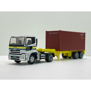 [全新單輛] tomytec 拖車系列 第2彈 日產 20尺 一般貨櫃配件未拆 N規 鐵道模型1/150