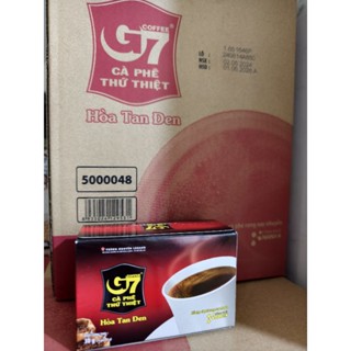 越南G7黑咖啡一箱賣場【30g*24盒】 越南黑咖啡 越南咖啡 coffee （無糖無奶）