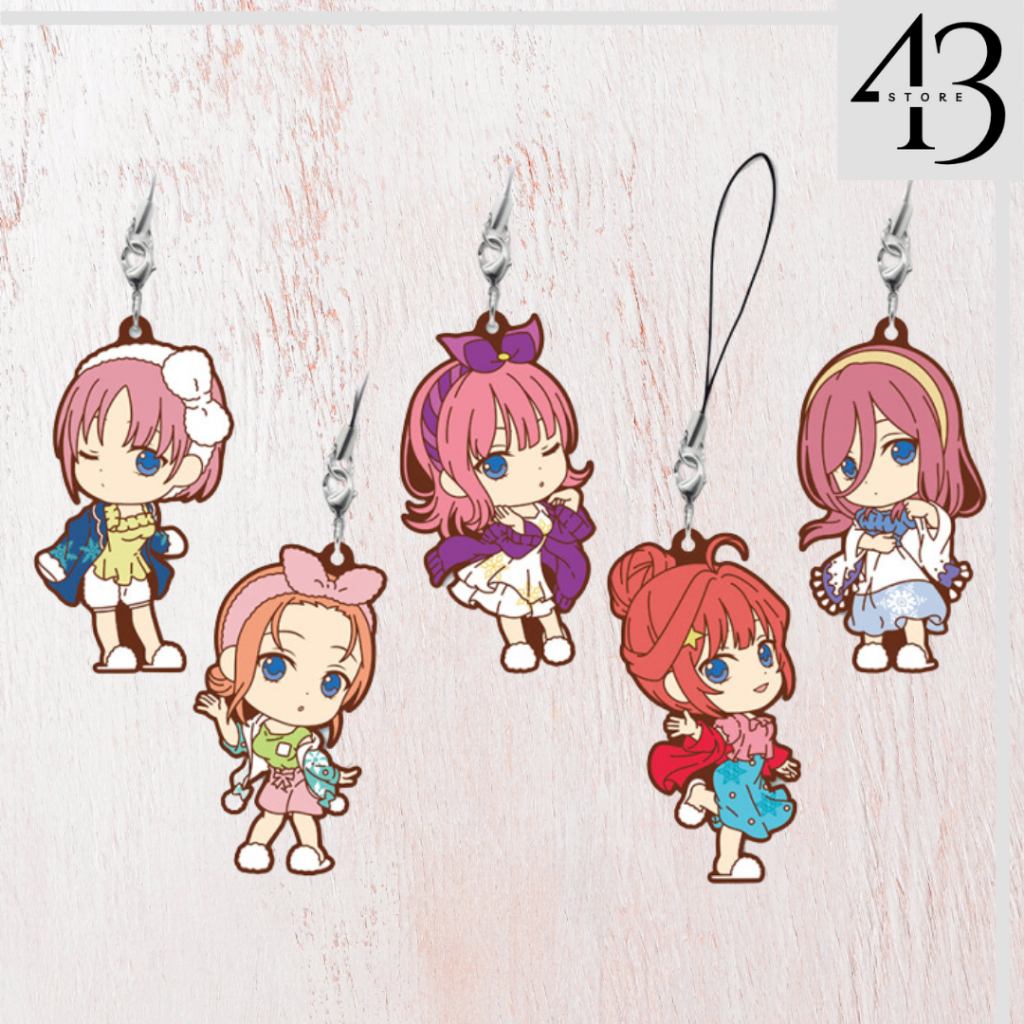 【43小舖】五等分的新娘∬ 一番賞 祝福的啟程 L賞 軟膠吊飾 代理版｜五等分的花嫁｜五等分的新娘｜五等分｜一花｜五月
