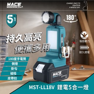 【TW現貨🔥18V牧田電池通用】18V鋰電汽修燈 工作燈 角度調節工作燈 汽車維修燈 牧田工作燈 戶外露營照明