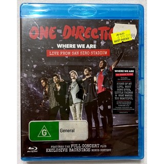 全新正品 藍光&DVD One Direction 1世代 / 1起嗨翻演唱會—義大利聖西羅球場實況 / 歐版