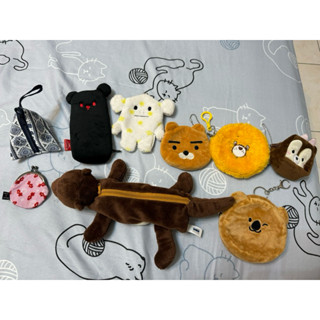 ［二手現貨］自用小錢包.口金包.筆袋/狀況良好/ 泰國.小熊學校.care bear.Tsum.新加坡夜間動物園.日本