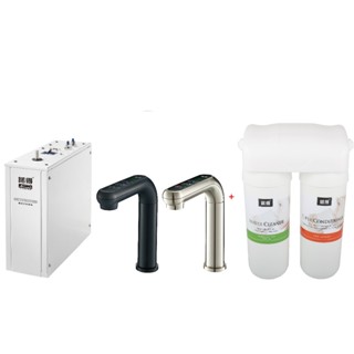 【NEXWATER 諾得】廚下型雙溫加熱器淨水器組 NEX-760BN/BK+24.2.381-200A
