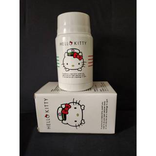 Hello Kitty 快樂篇 臺灣限定款不鏽鋼真空保溫燜燒罐500ml 附湯匙 全新現貨 ↺LAF小舖↻