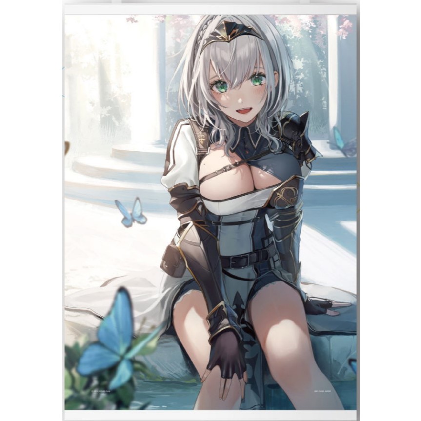 【WAT現貨】hololive 一番賞 vol.1 第一彈 白銀諾艾爾賞 掛軸 白銀諾艾爾