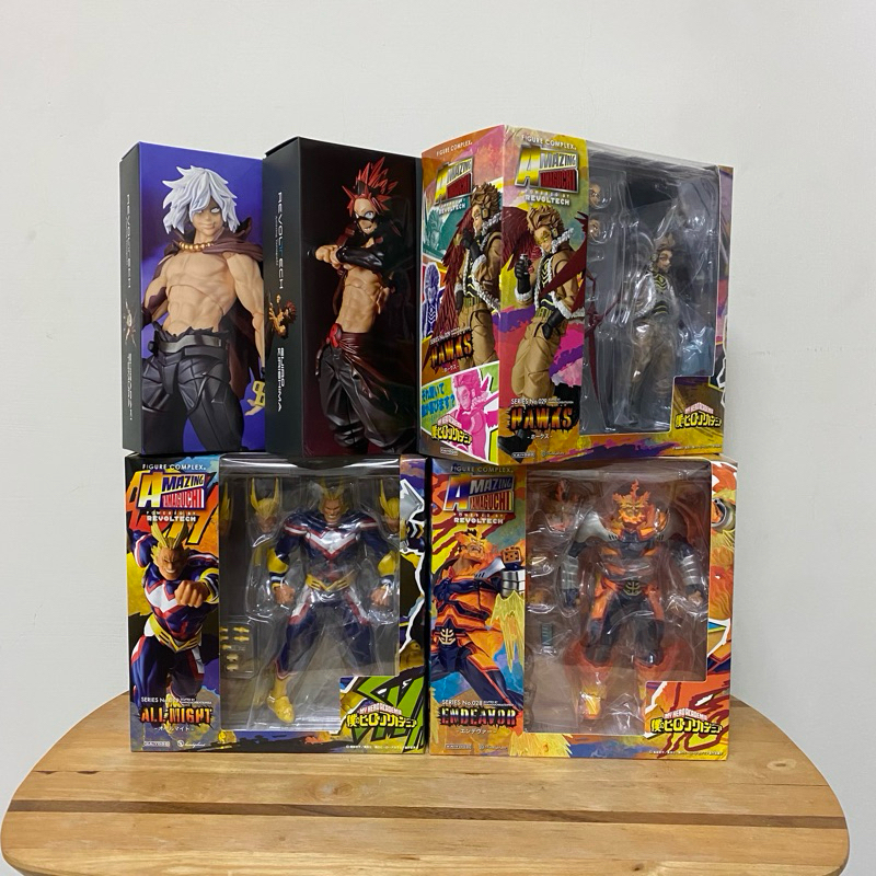 仔先生 代理 正版 海洋堂 我的英雄學院 我英 歐爾麥特 奮進人 霍克斯 切島銳兒郎 死柄木 可動公仔