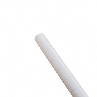 dayneeds 45公分一吋上鎖管(烤漆白)一寸管 附管塞 鎖管加高 鐵管加高 鐵架加高