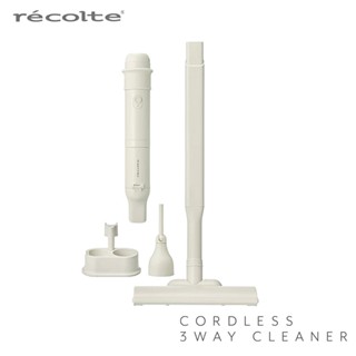 recolte 日本麗克特Cordless 3way Cleaner 無線吸塵器 手持 直立 車用 總代理臺灣公司貨