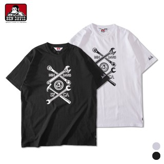 BEN DAVIS RECYCLE COTTON MIX PRINT TEE 環保材質 抗菌防臭 工具 印花 短T 2色