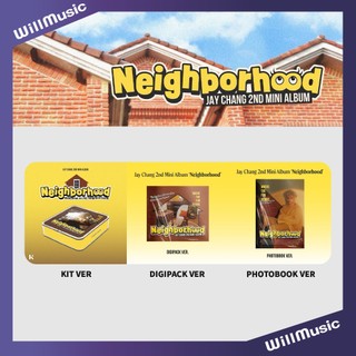 微音樂💃現貨 JAY CHANG - 2ND MINI ALBUM [NEIGHBORHOOD] 迷你二輯