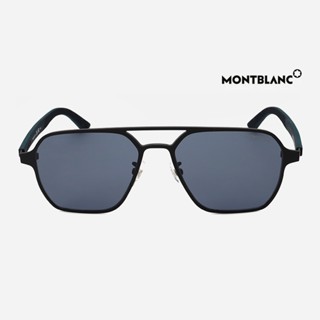 MONTBLANC MB0360S 萬寶龍太陽眼鏡 │ 大臉復古抗紫外線飛行員墨鏡 男生品牌眼鏡框【幸子眼鏡】
