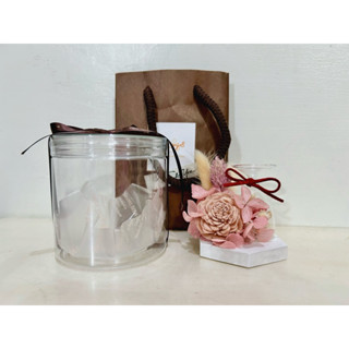永生花擴香石戒指臺/飾品收納/項鍊/耳環/收納盒/交換禮物