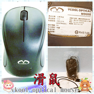 【★雪如網路賣場★】二手🖱筆電周邊 V COOL OP MOUSE 光學有線滑鼠