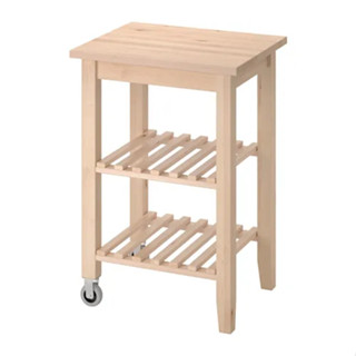 IKEA 代購 BEKVAM 廚房推車 樺木
