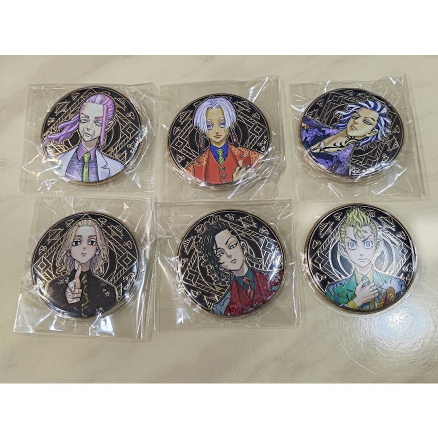 [睡睡蛙小池] 東京復仇者 徽章 胸章 原畫 黑川伊佐那 三途春千夜 柴大壽 九井一 佐野萬次郎 松野千冬 乾青宗