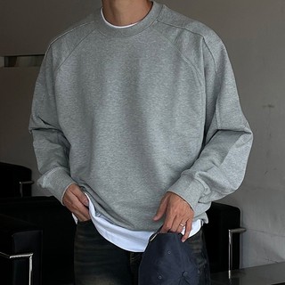 正韓SUPIMA棉料反車線剪裁大學T 3色 YUPPIE 預購商品 1118