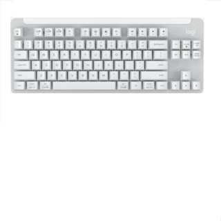 羅技Signature K855 專為適合繁忙辦公桌使用的無數字鍵盤的無線機械式鍵盤