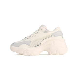 PUMA Pulsar Wedge Wns Sequin 休閒運動鞋 白色 女款 40097801 [國內代購]