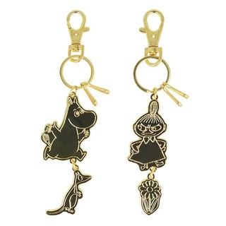 sun-star Moomin 北歐納維亞風格 金屬吊飾鑰匙圈