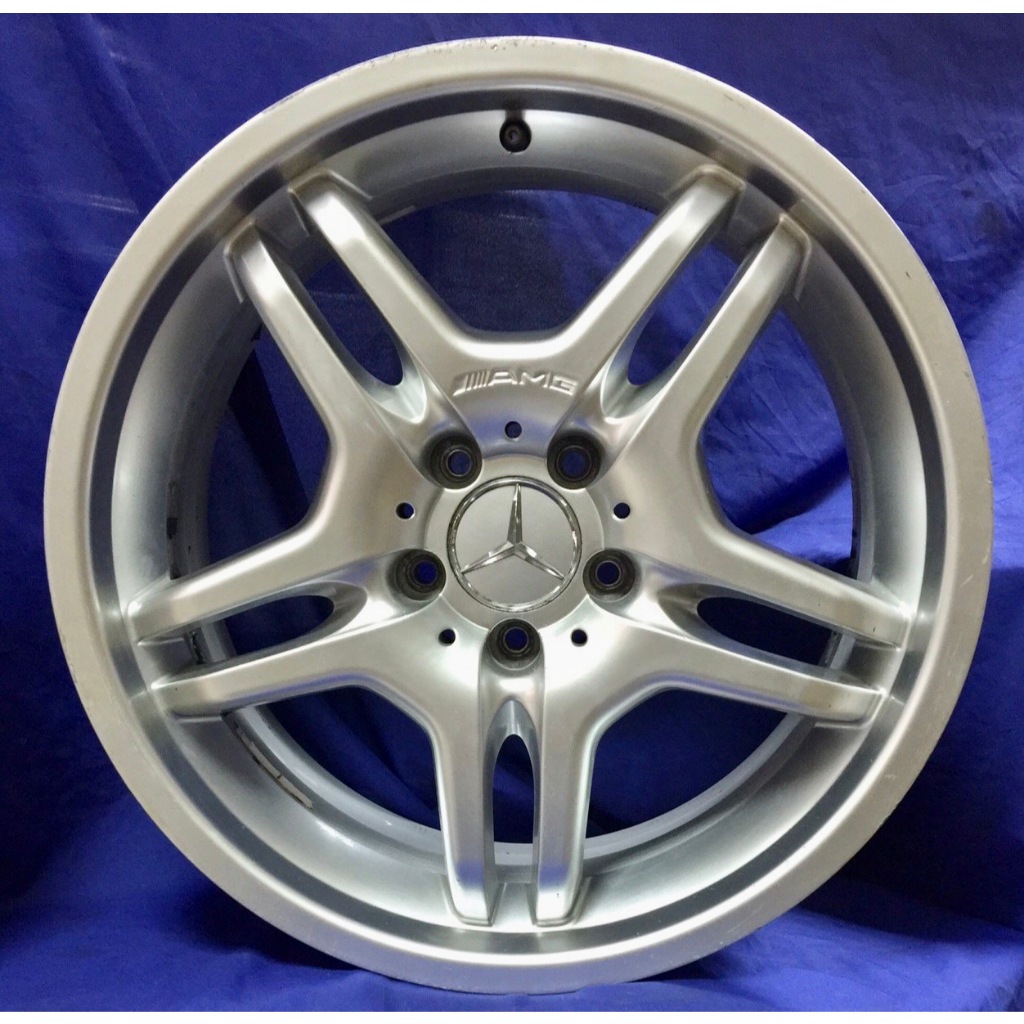 澳洲製 18吋賓士BENZ AMG W209原廠前後配鋁圈 5孔112【益和輪胎】