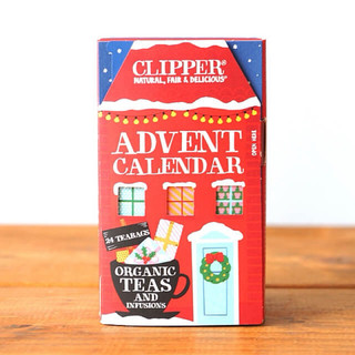 日本 英國製 CLIPPER 聖誕節限定 聖誕倒數 天然有機風味紅茶 聖誕節降臨 24入