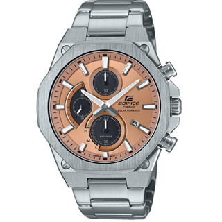 CASIO 卡西歐 EDIFICE 輕薄八角太陽能計時手錶-44mm(EFS-S570D-5A)