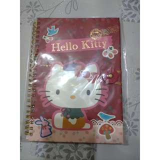 [遊戲國度] 筆記本 Hello Kitty 精裝筆記-繞繩25K 三麗鷗 Sanrio 未使用