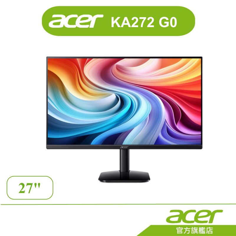 Acer 宏碁 KA272 G0bmix 120Hz 27吋電腦螢幕
