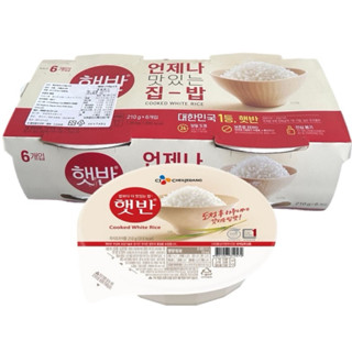 韓國 cj 微波白飯 2碗嚐鮮l 6碗組