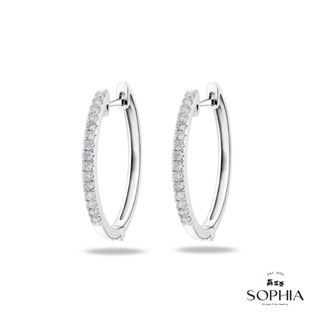 【SOPHIA 蘇菲亞珠寶】星芒 18K鑽石耳環 ｜求婚 婚戒 送禮推薦