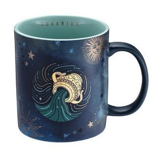 Starbucks 星巴克 星座馬克杯 水瓶座 馬克杯 16oz