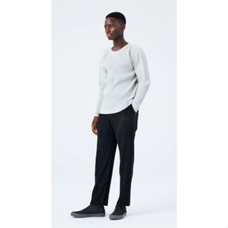 三宅一生 HOMME PLISSE Issey Miyake BASICS 基本款 黑、灰 長袖 長T 圓領2、3號一件