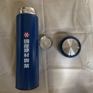 不鏽鋼超真空保溫杯 304不鏽鋼 490ml 附濾網 可泡茶 保溫瓶 環保杯 環保瓶 國產建材實業【股東會紀念品】。