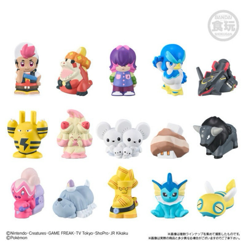 現貨 正版 夢幻屋 BANDAI精靈寶可夢 KIDS羅伊和旅伴篇黑色烈空坐 小點 鹽石寶 霜奶仙 電擊怪 墓仔狗 肯泰羅