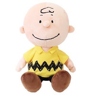 大隻查理布朗娃娃 史努比 查理布朗玩偶 正版50cm SNOOPY 查理布朗大娃娃 生日禮物 畢業 聖誕節禮物