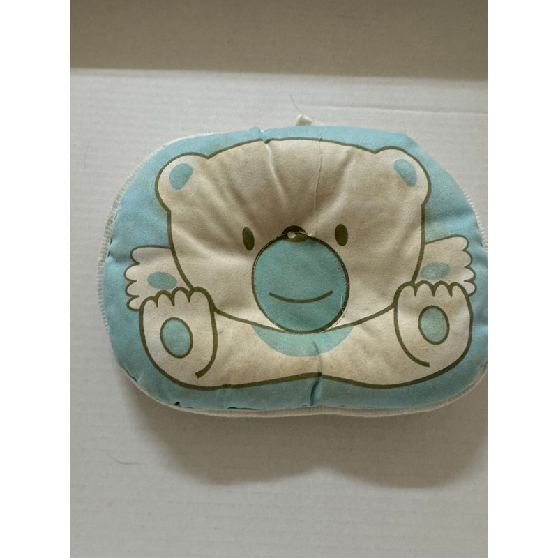 嬰兒👶🏻固定頭型小枕頭-北極白熊🐻‍❄️-2手