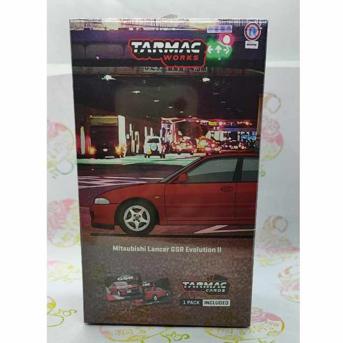 (安安) Tarmac  Works 1/64  Mitsubishi Lancer GSR Evolution II