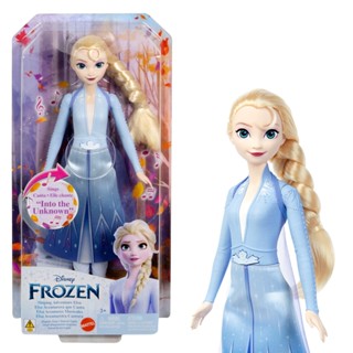 MATTEL 迪士尼冰雪奇緣-艾莎歌唱歷險組合 娃娃 正版 美泰兒