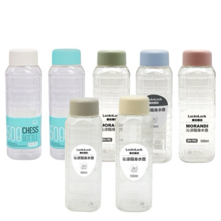 💕 臺灣公司貨 LocknLock 樂扣樂扣 沁涼隨身水壺350/500ml 透明水壺 塑膠水壺 隨行杯