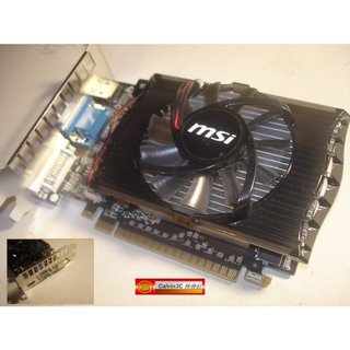 微星 MSI N630GT-MD4GD3 軍規版 GeForce GT630 DDR3 4G HDMI DVI 風扇版